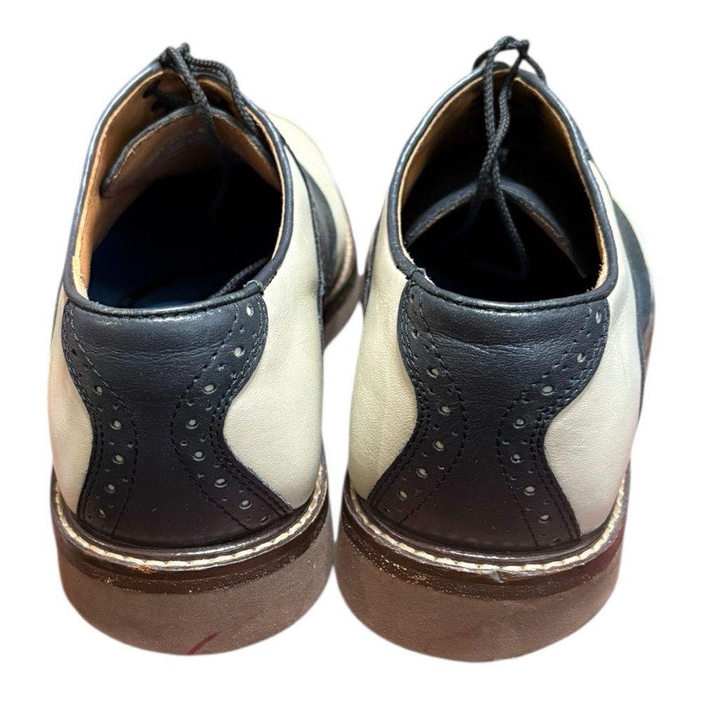 Jos A Banks Classic Two-Tone Men's Oxford Shoes size 8.5 - Picture 3 of 8